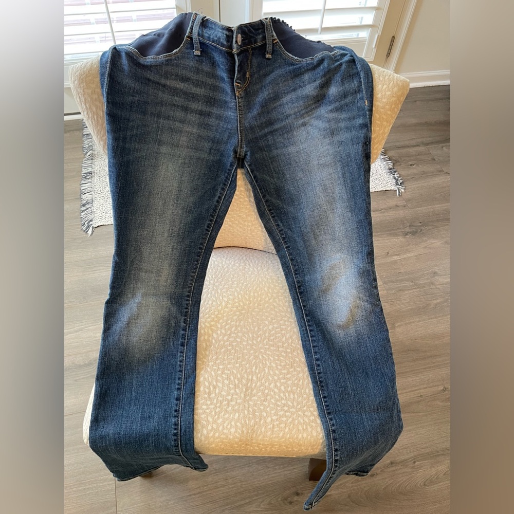 Bootcut Maternity Jeans (Size M)